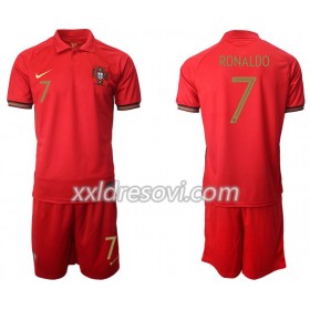 Portugal Cristiano Ronaldo 7 Domaći Dječji Komplet Dresovi za Nogomet Euro 2020 (+ kratke hlače)